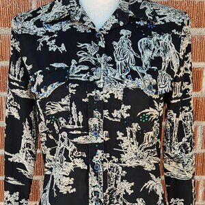 Cacharel Western Voile Blouse